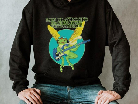 Les Claypool’s Fearless Flying Frog Brigade Summer Of Green Tie Dye Shirt