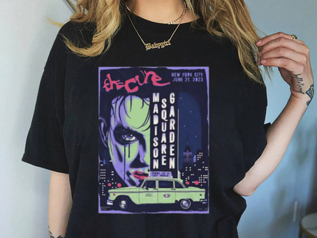 The Cure New York City Night 2 Concert Madison Square Garden June 21 2023 Fan Gifts Shirt