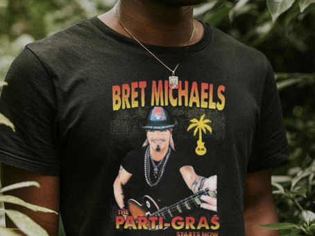 Bret Michaels The Parti Gras 2023 Starts Now Shirt
