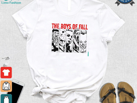 Official The Boys Of Fall Halloween Friday The 13th Character shirt
