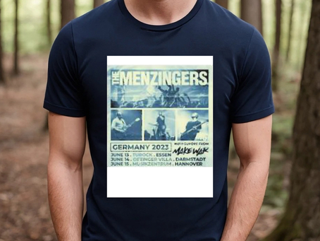 Top the Menzinger 2023 Dates Germany shirt