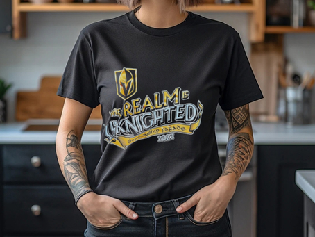 Vegas Golden Knights the realm is unlighted championship parade 2023 shirt