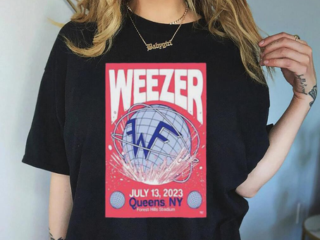 Weezer Tour Forest Hills Stadium City Winery 2023 Shirt