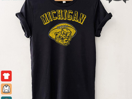 Michigan Vintage Football Shirt