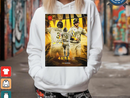 Poster San Diego Padres October Ready Sep 24 2024 For The Faithful t shirt
