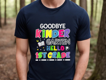 Official goodbye Kindergarten Graduation Hello First Grade T Shirt
