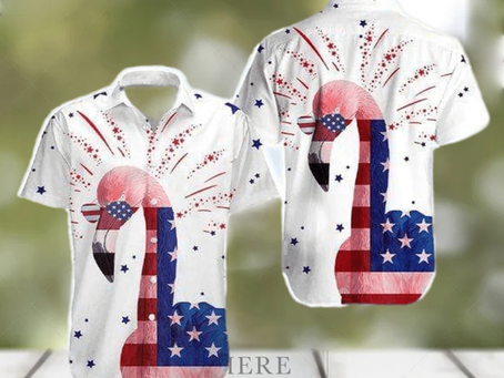 Flamingo Hawaiian Shirt transformed