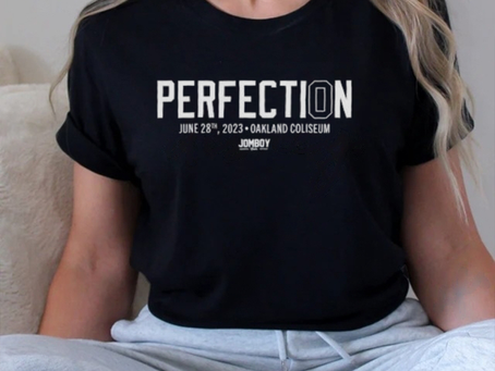 Original official Perfection June 28th 2023 Oakland Coliseum shirt