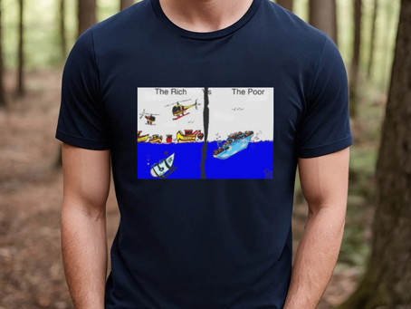 The rich and the poor shirt