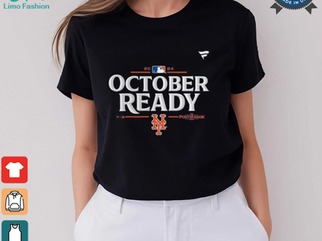 New York Mets 2024 October Ready MLB Postseason Locker Room t shirt