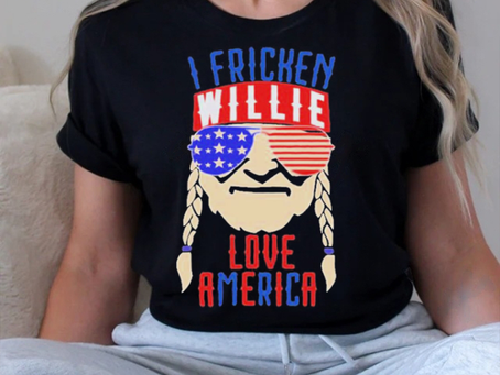 I Fricken Willie Love America Shirt