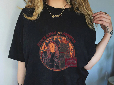 Horse Girls for Abortion! Abortion is a Human Right T Shirt