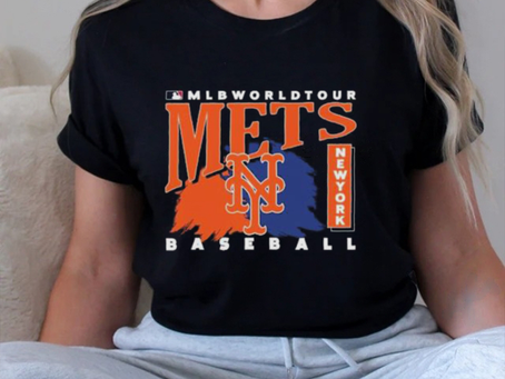 MLB World Tour New York Mets Baseball Logo 2023 Shirt