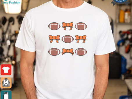 Footballs & Bows Shirt