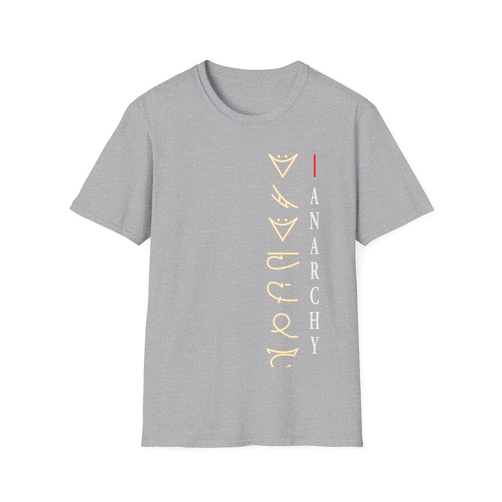 Thumbnail: Anarchy Angelic Glyph T-shirt