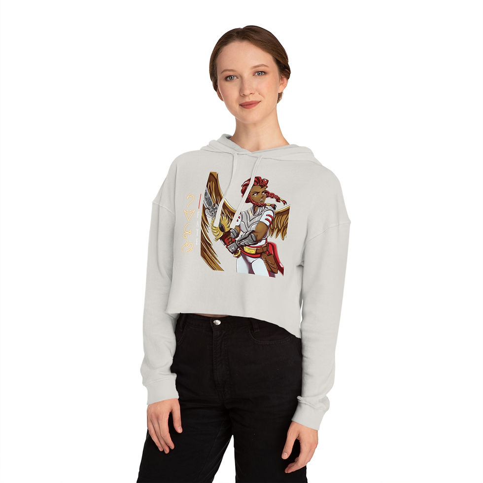 Thumbnail: Gabriel's Women’s Cropped Hooded Sweatshirt