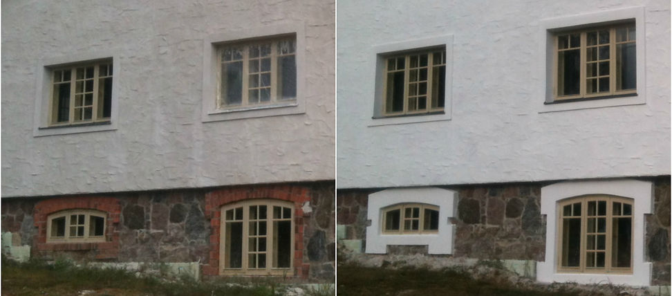 lubikrohv välisviimistlus aknapõsed