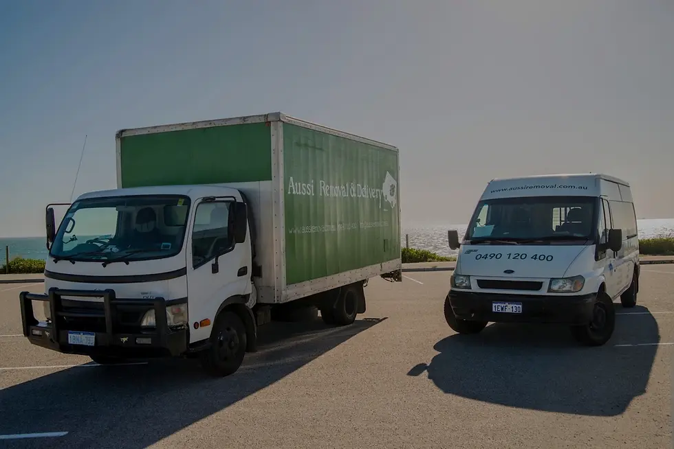 Aussi Removal & Delivery Fleet in Perth & Joondalup - your Relocation experts