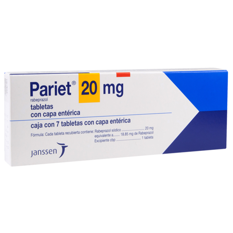 Rebeprazole-Pariet 20mg/7tabs (Rebeprazole Sodium) Rabeprazol Sodico