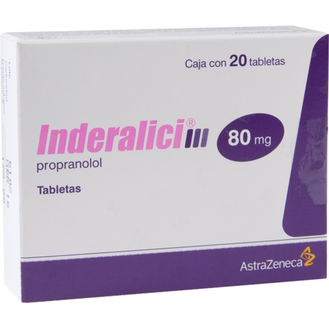Inderal 80mg/20tabs (Inderalici) Propranolol
