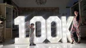 100k followers on tiktok!