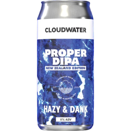 Cloudwater Brew Co Proper DIPA: New Zealand Edition - past BBE date   