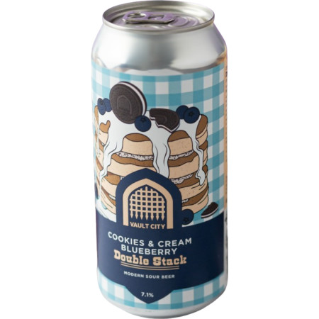 Vault City Brewing Cookies & Cream Blueberry Double Stack Sour   