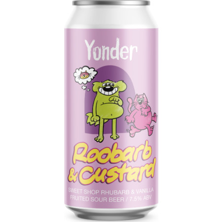 Yonder Brewing Roobarb & Custard Sour   