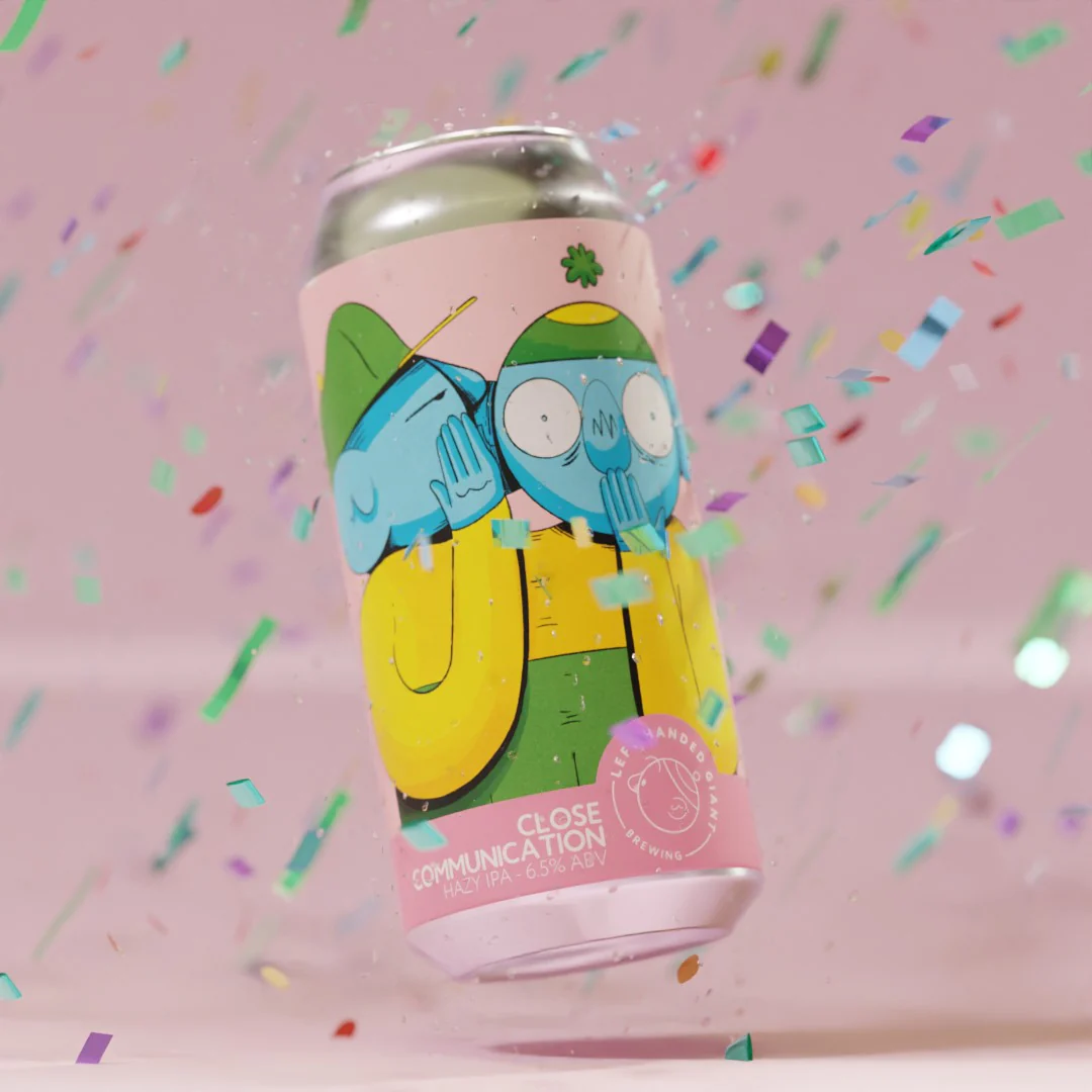Left Handed Giant Close Communication Hazy IPA Left Handed Giant Close Communication Hazy IPA