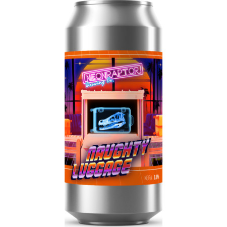 Neon Raptor Brewing Co. Naughty Luggage IPA Neon Raptor Brewing Co. Naughty Luggage IPA