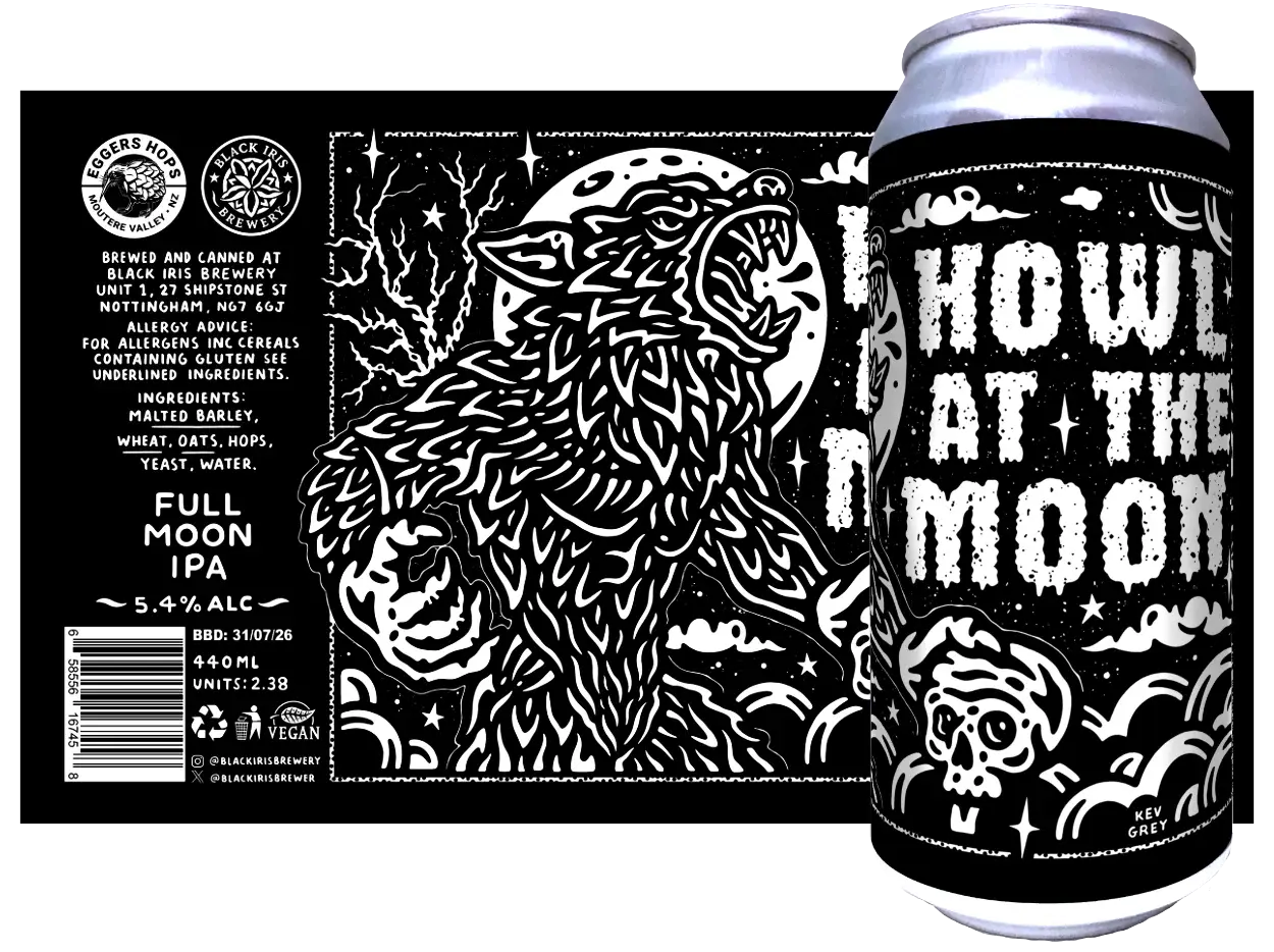 Black Iris Howl at Moon IPA