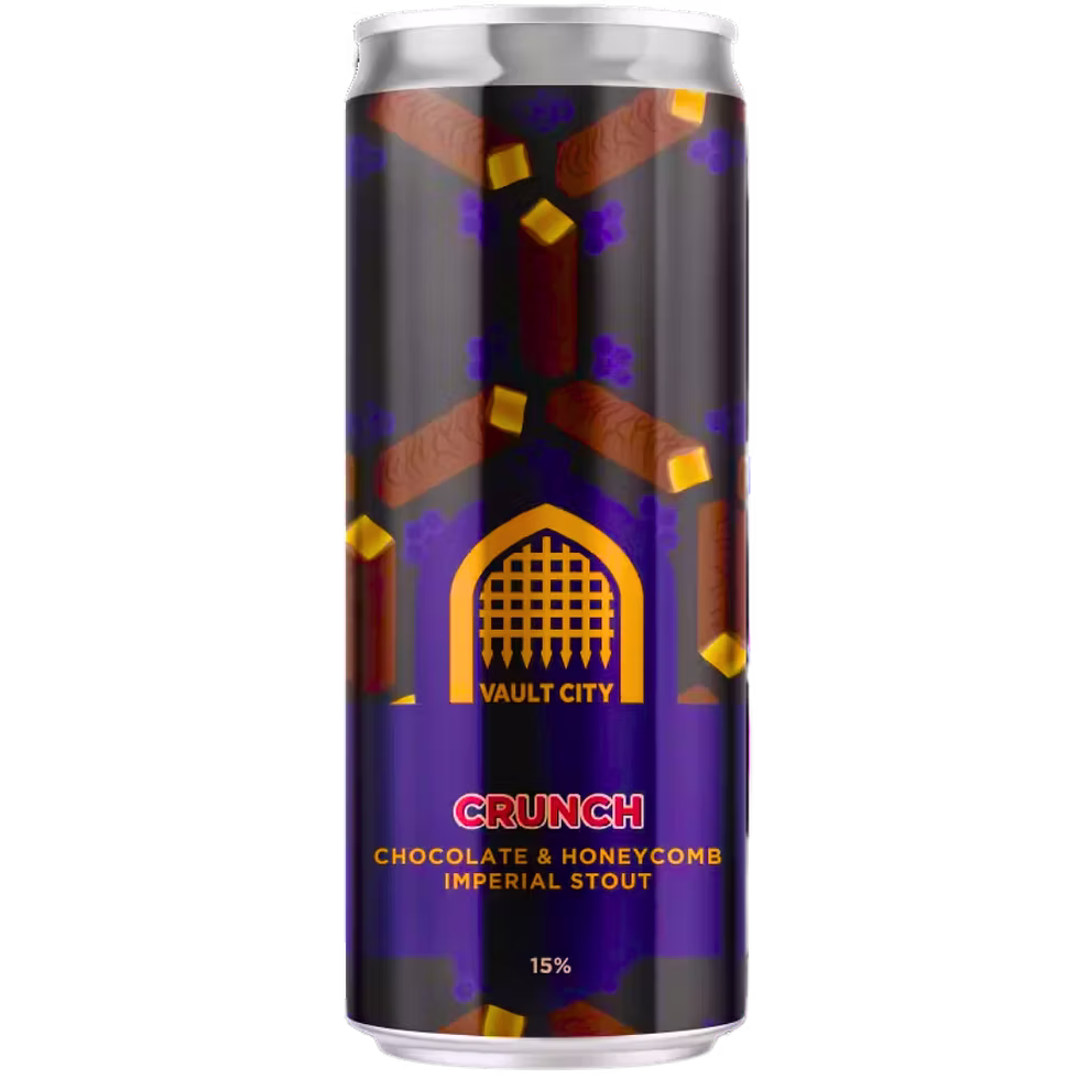 Vault City Crunch Chocolate & Honeycomb Imperial Stout Vault City Crunch Chocolate & Honeycomb Imperial Stout
