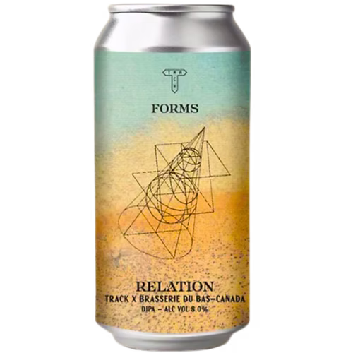 Track Brewing Co x Brasserie Du Bas-Canada - Relation -Birthday DIPA   