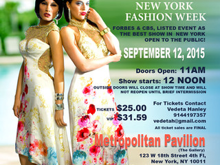 V. Hanley Collection Spring Summer 2016 NEW YORK FASHION WEEK!!!