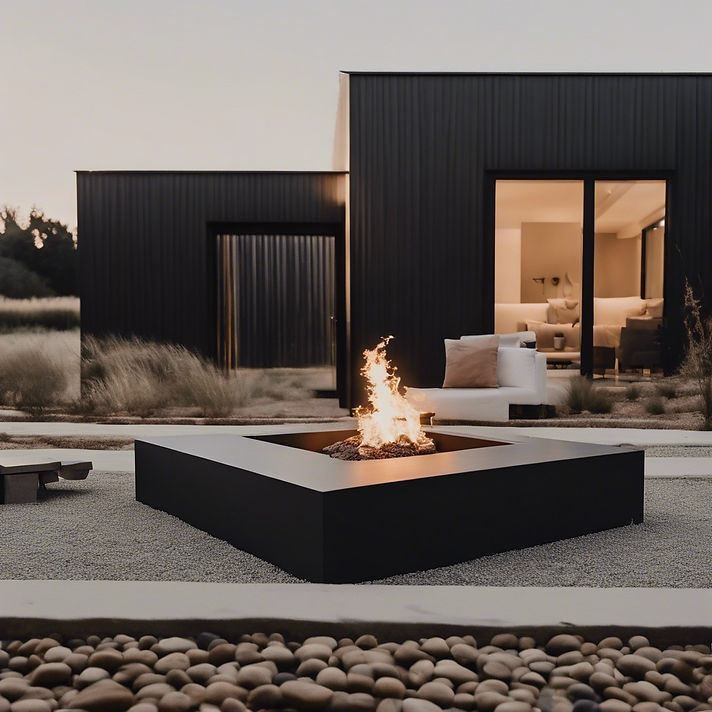 a minimal outdoor fire pit area with low seating.jpg