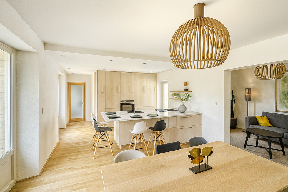 Un espace de vie de famille