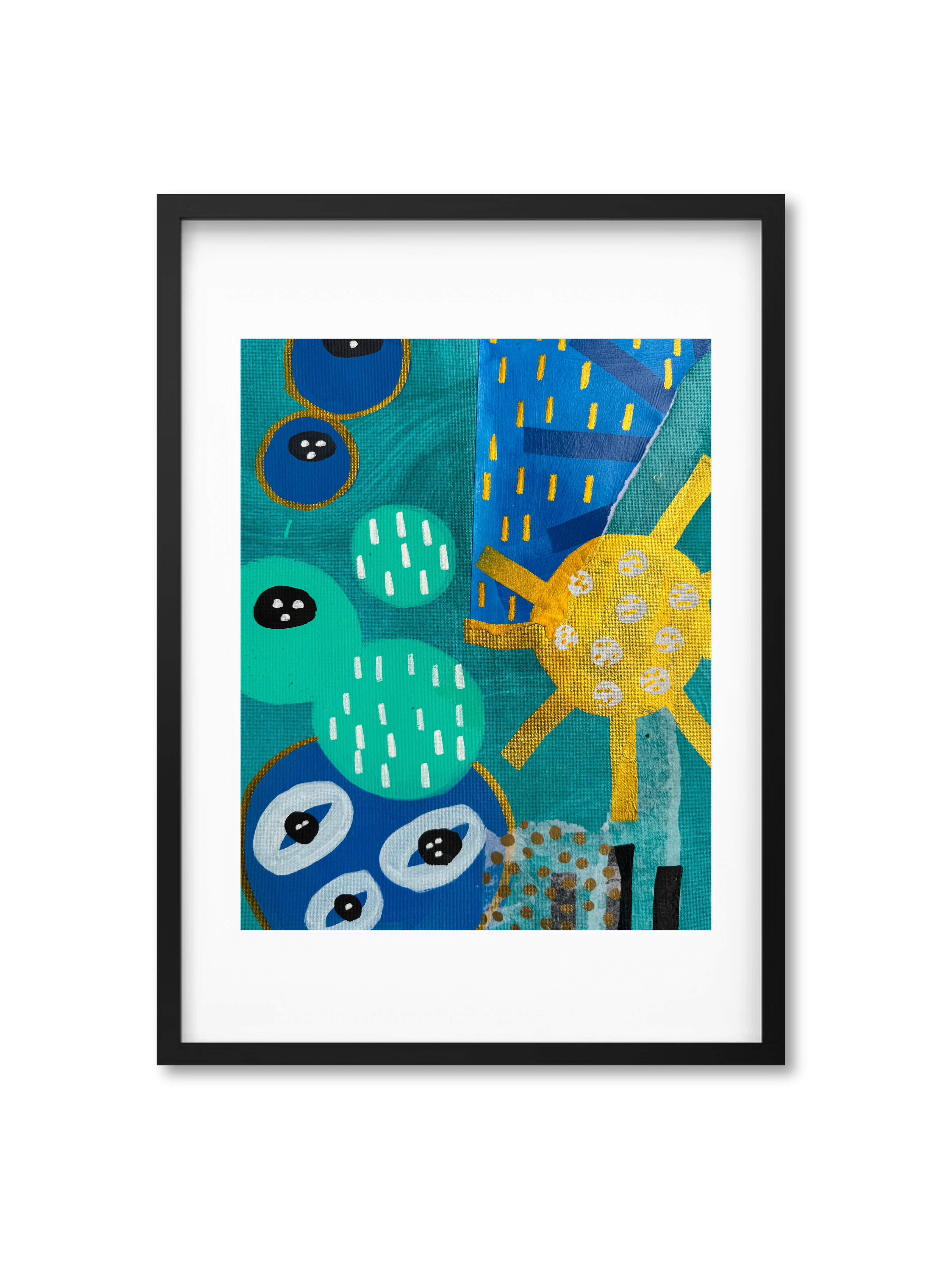 Baile de Burbujas al Sol - Print
