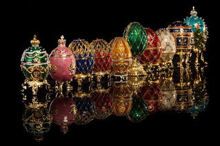 The most famous Easter eggs in the world made in Gems
