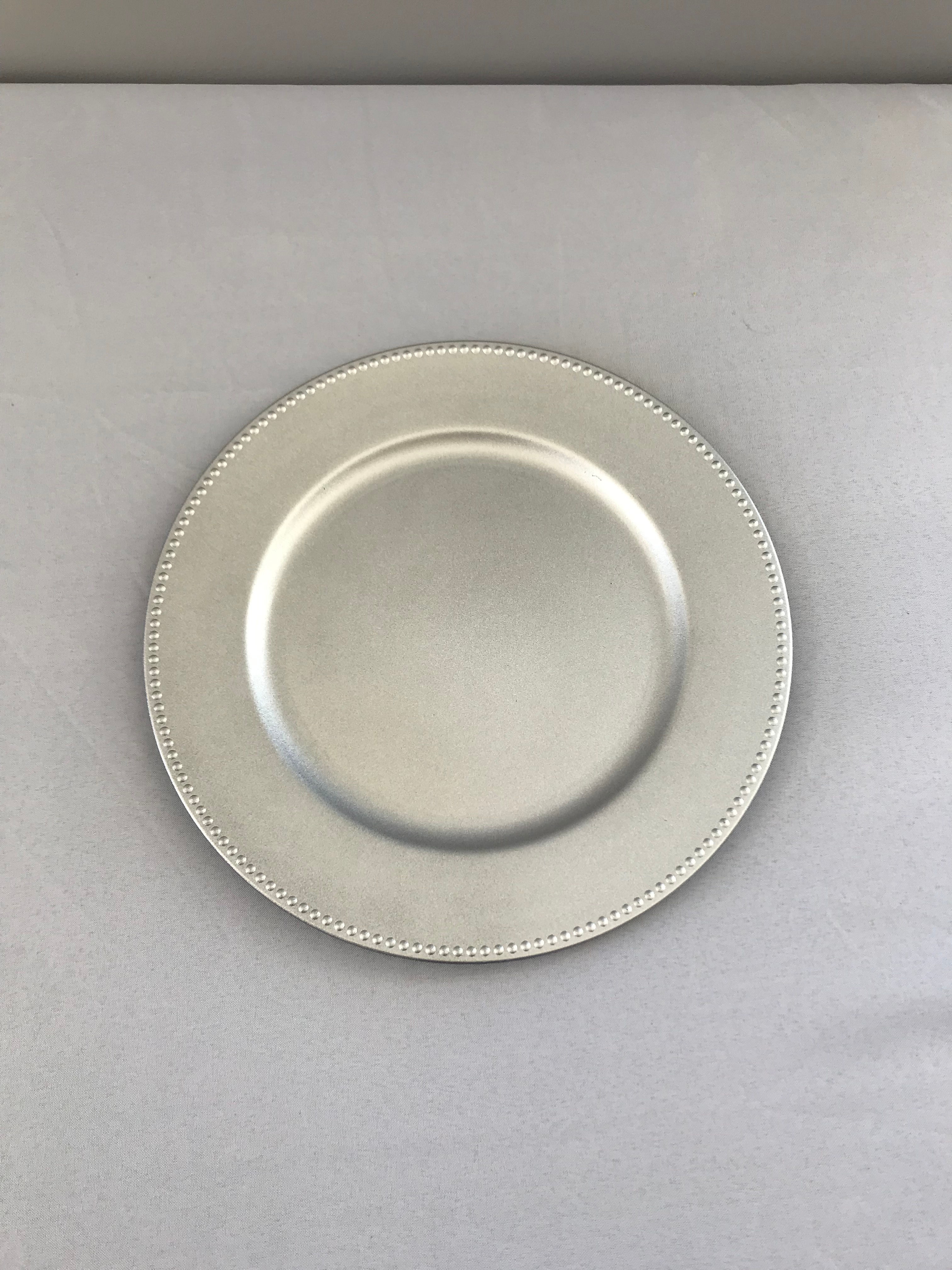 Silver Charger Plate