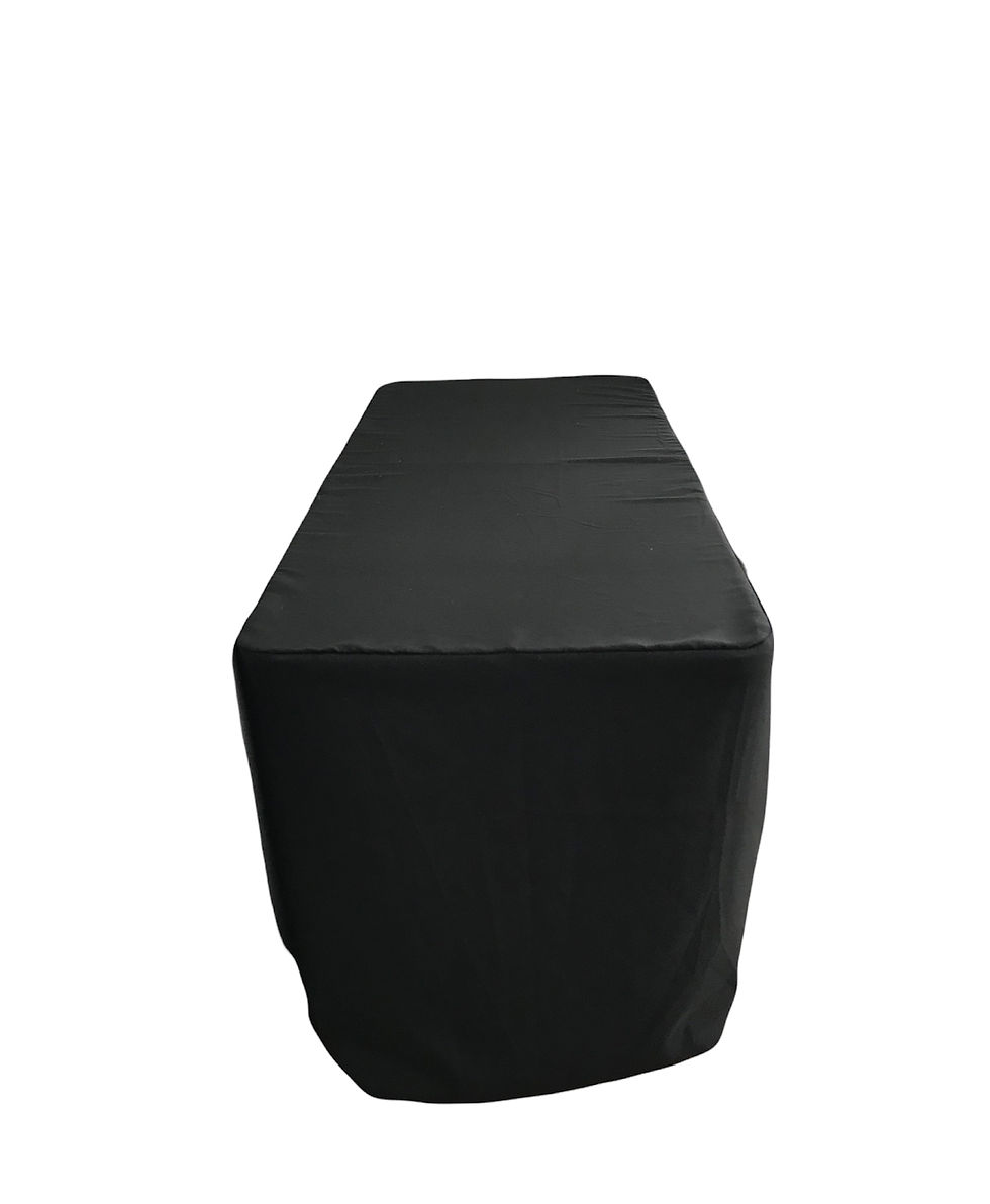 Thumbnail: Black Poly Fitted (6’ and 8’ )