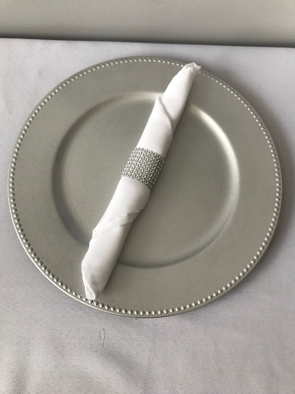 Thumbnail: Silver Charger Plate