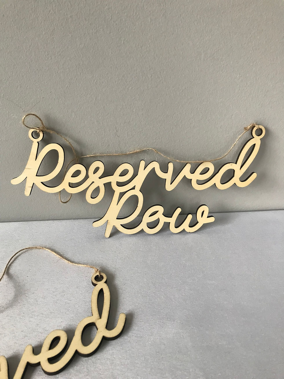 Thumbnail: Reserved Row Signs