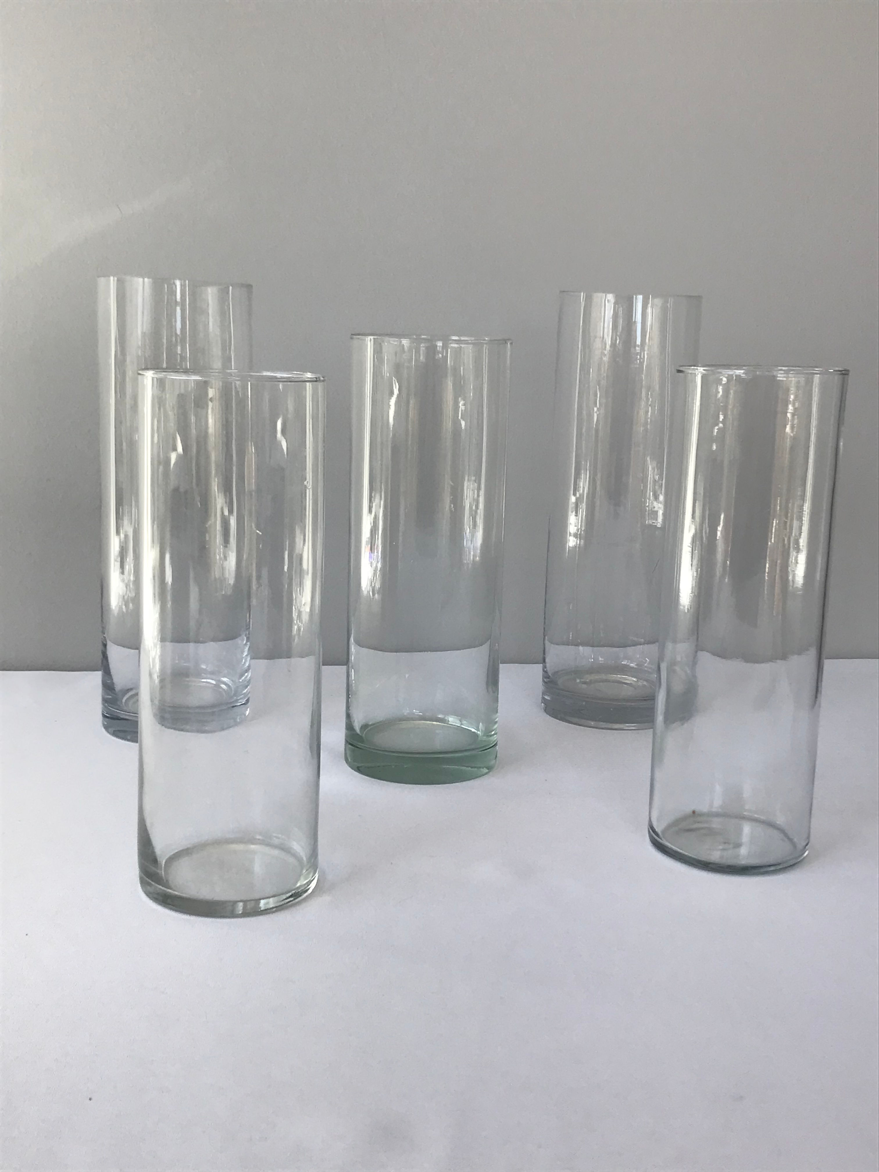 Tall Cylinder Vases