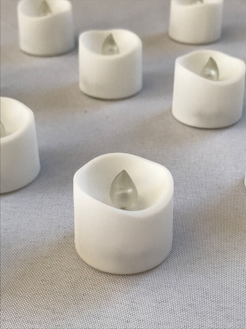 Thumbnail: Flameless Mini Votive Candles