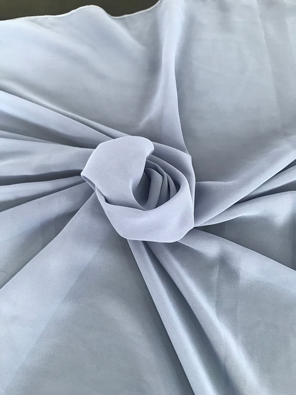 Thumbnail: Slate/Dusty Blue Chiffon Table Runners