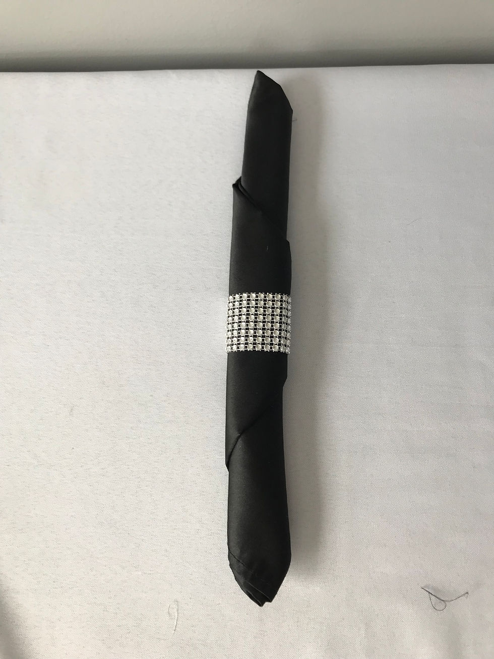 Thumbnail: Black Satin Napkins