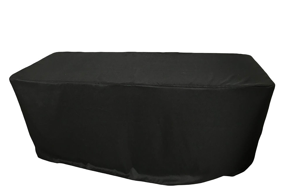 Thumbnail: Black Poly Fitted (6’ and 8’ )