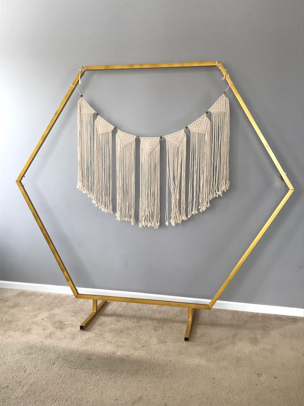 Thumbnail: Hexagon Arch - Gold Metal