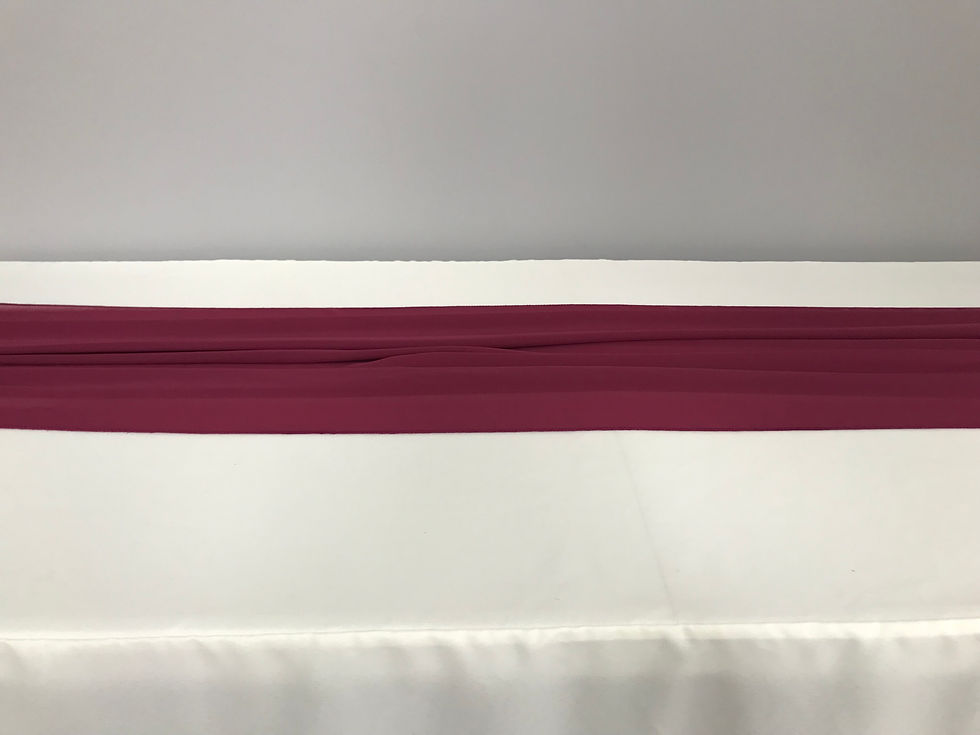 Thumbnail: Mauve Chiffon Runners (10')