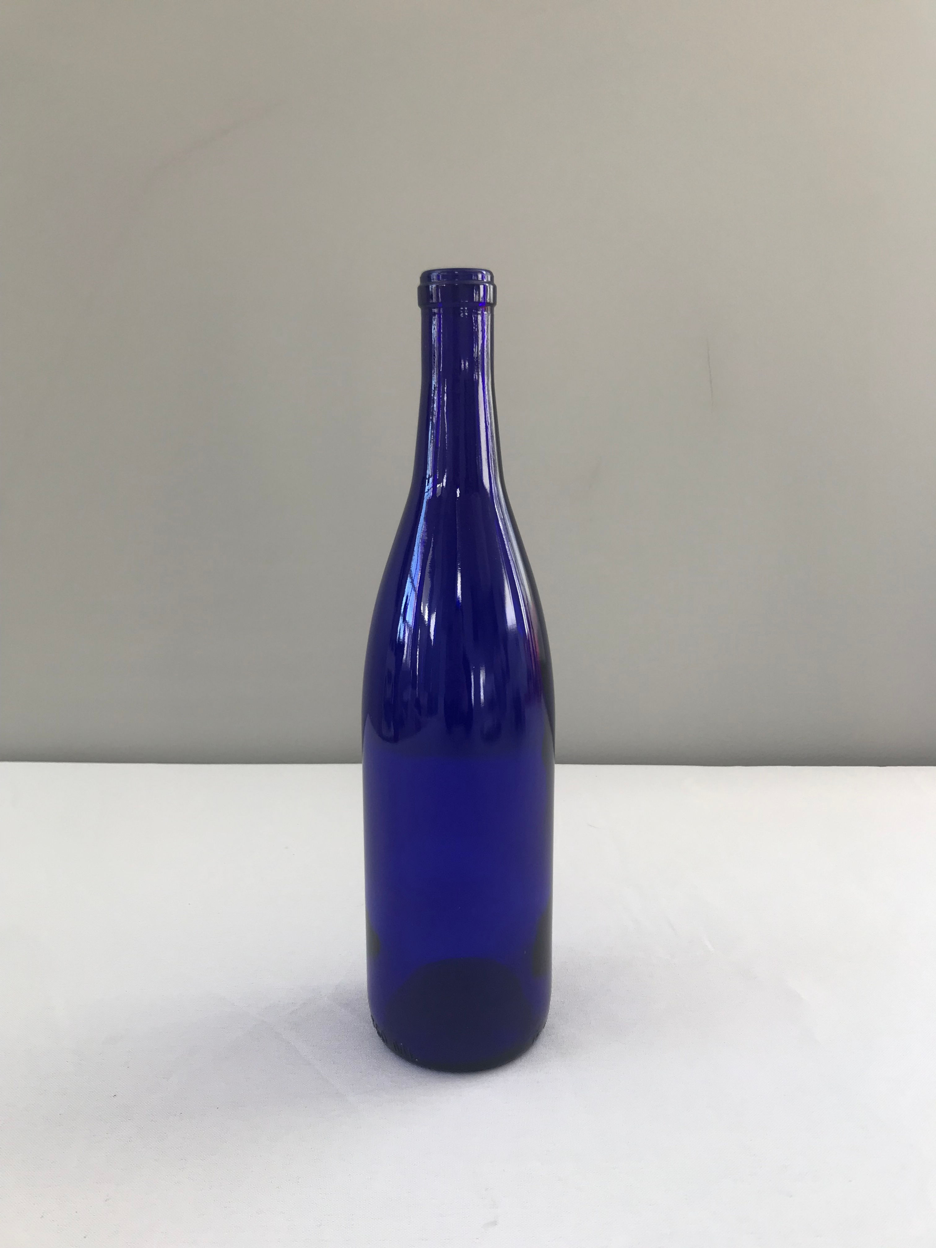 Cobalt Blue Wine Bottles